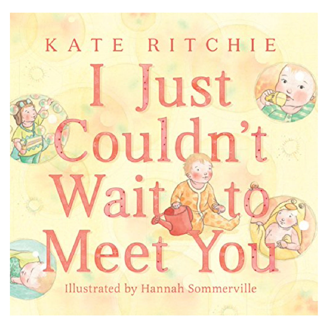 I JUST COULDN'T WAIT TO MEET YOU BOARD BOOK