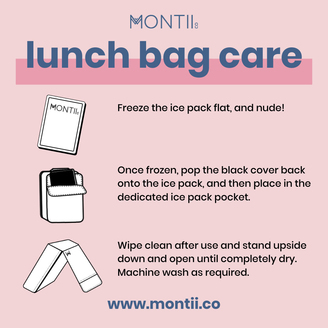 MONTIICO INSULATED LUNCH BAG - SPLAT (LARGER SIZE)