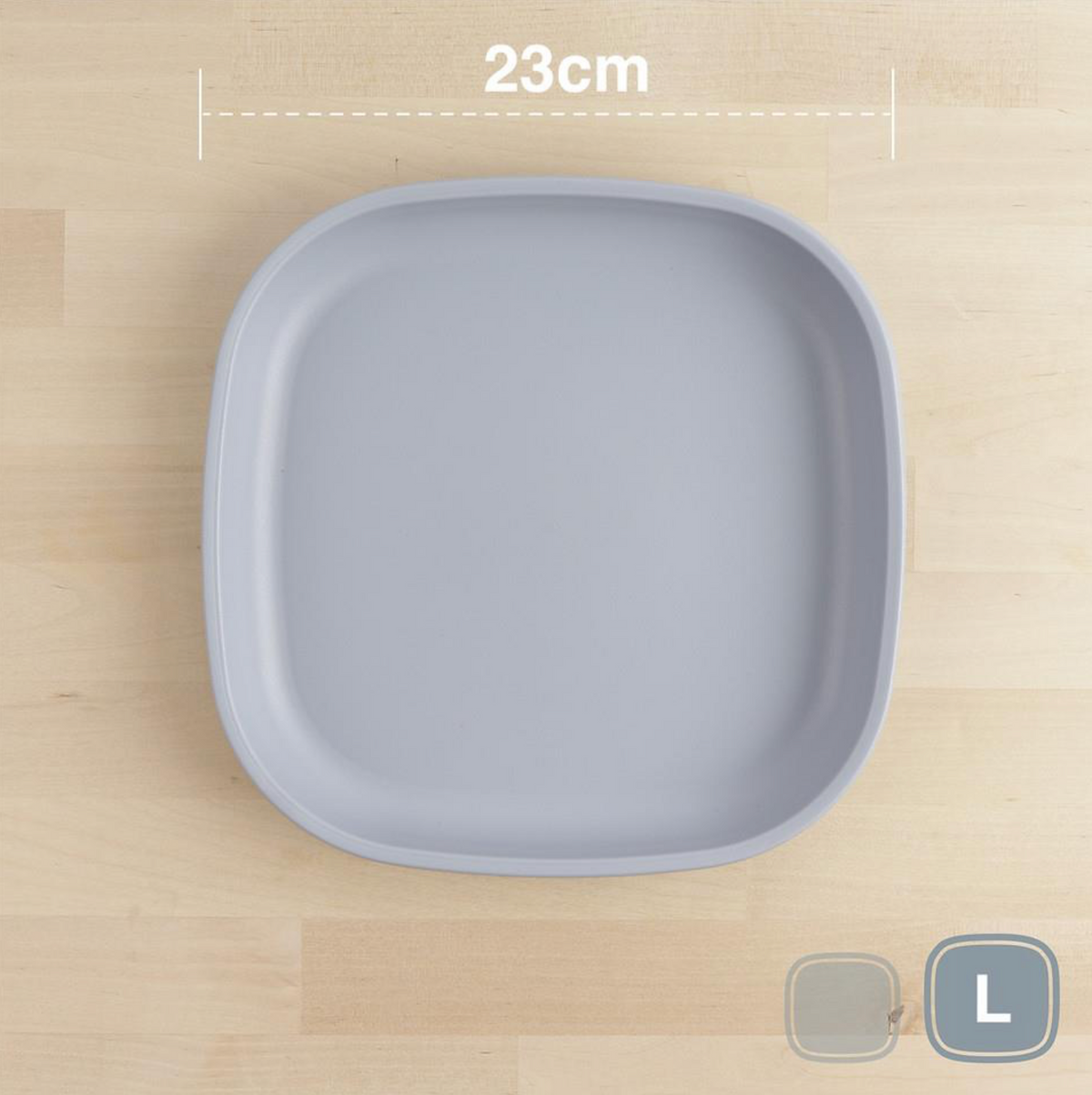 RE-PLAY LARGE PLATE - GREY