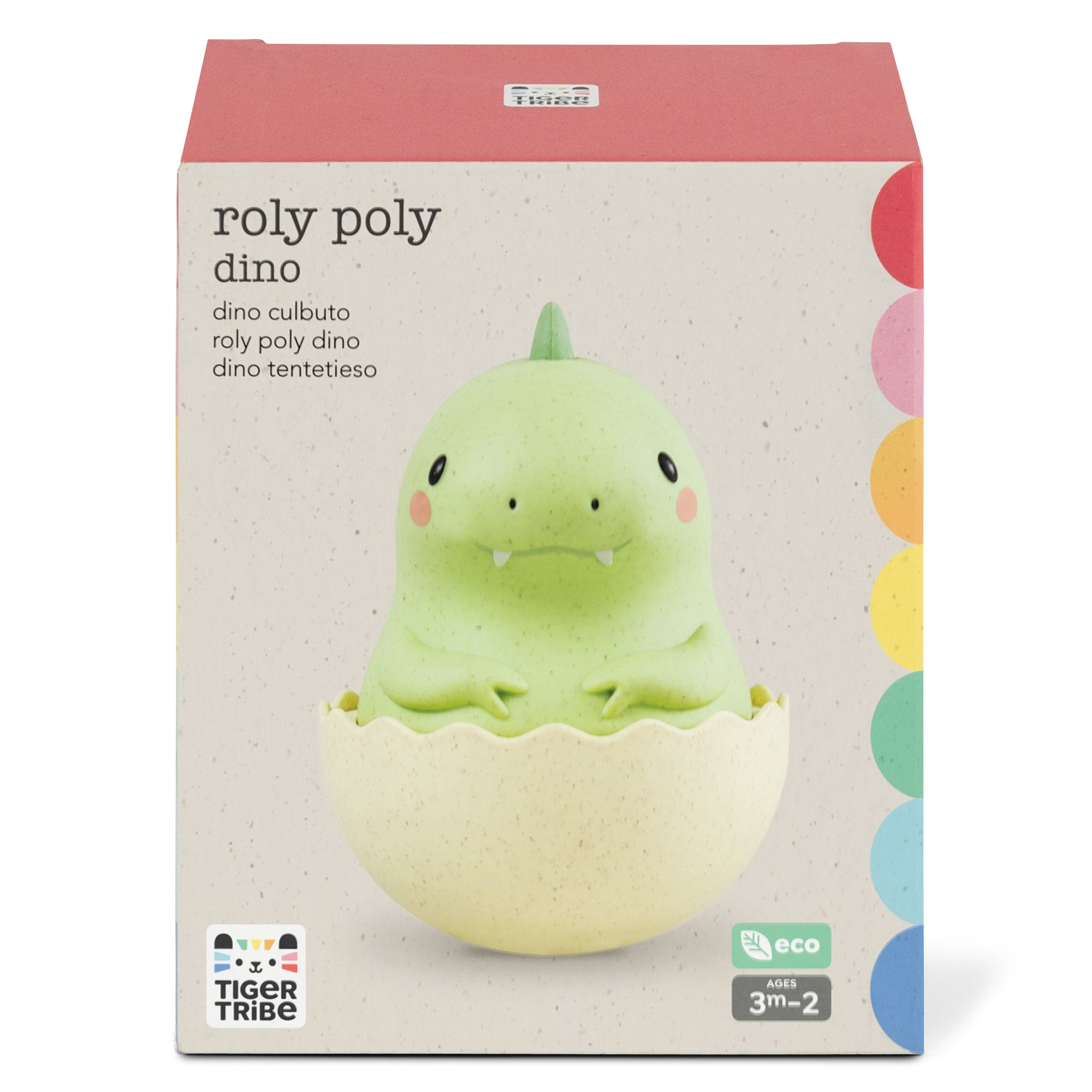 TIGER TRIBE ECO RANGE ROLY POLY DINO