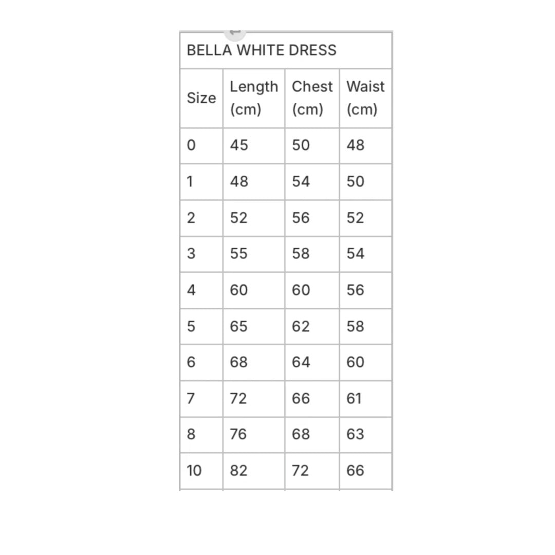 A LITTLE LACEY BELLA PUFF SLEEVE WHITE FLOWER GIRL DRESS