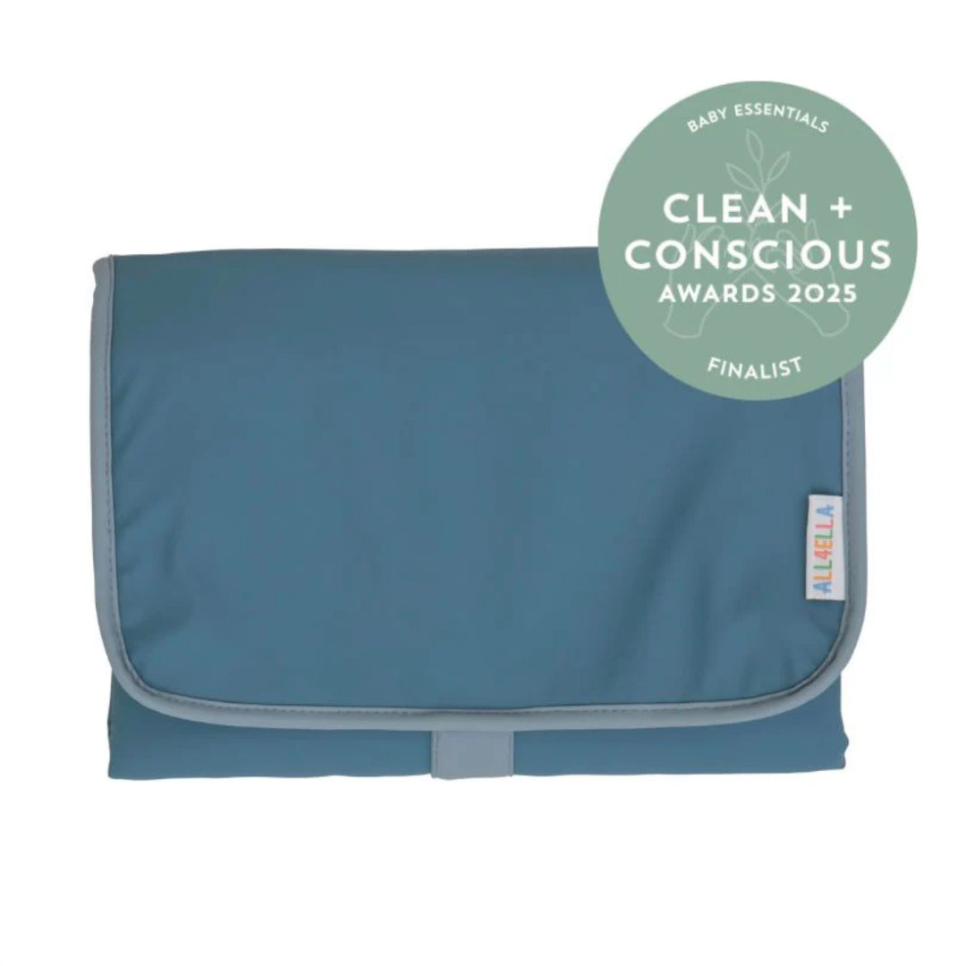 ALL 4 ELLA RECYCLED CHANGING WALLET - BLUE