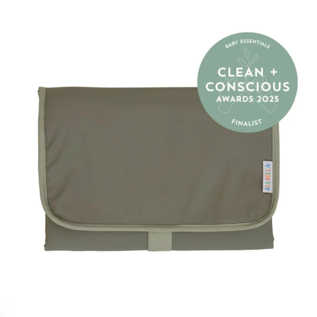 ALL 4 ELLA RECYCLED CHANGING WALLET - SAGE