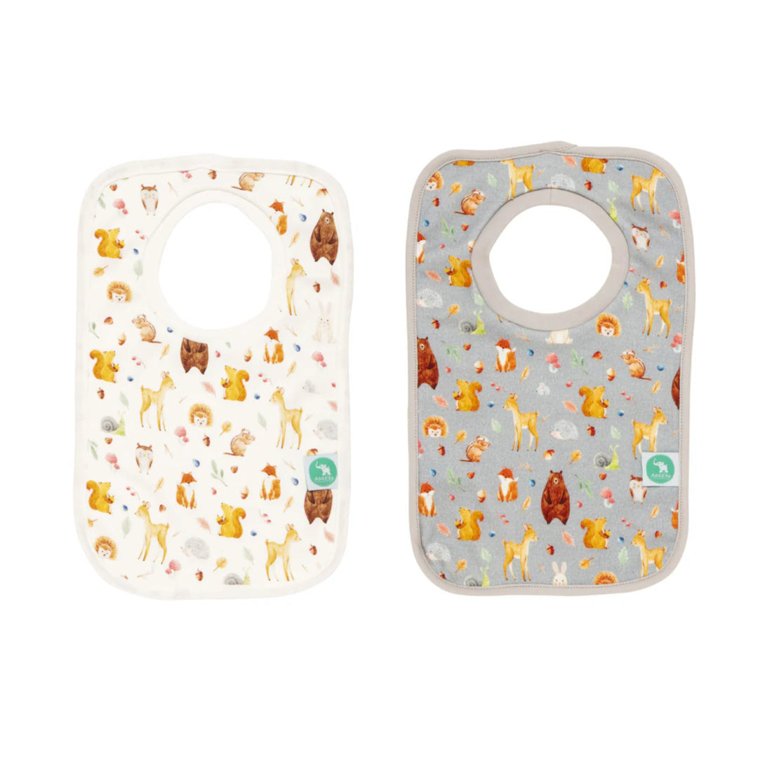 ALL 4 ELLA PULLOVER HEAD BIB 2 PACK - FOREST