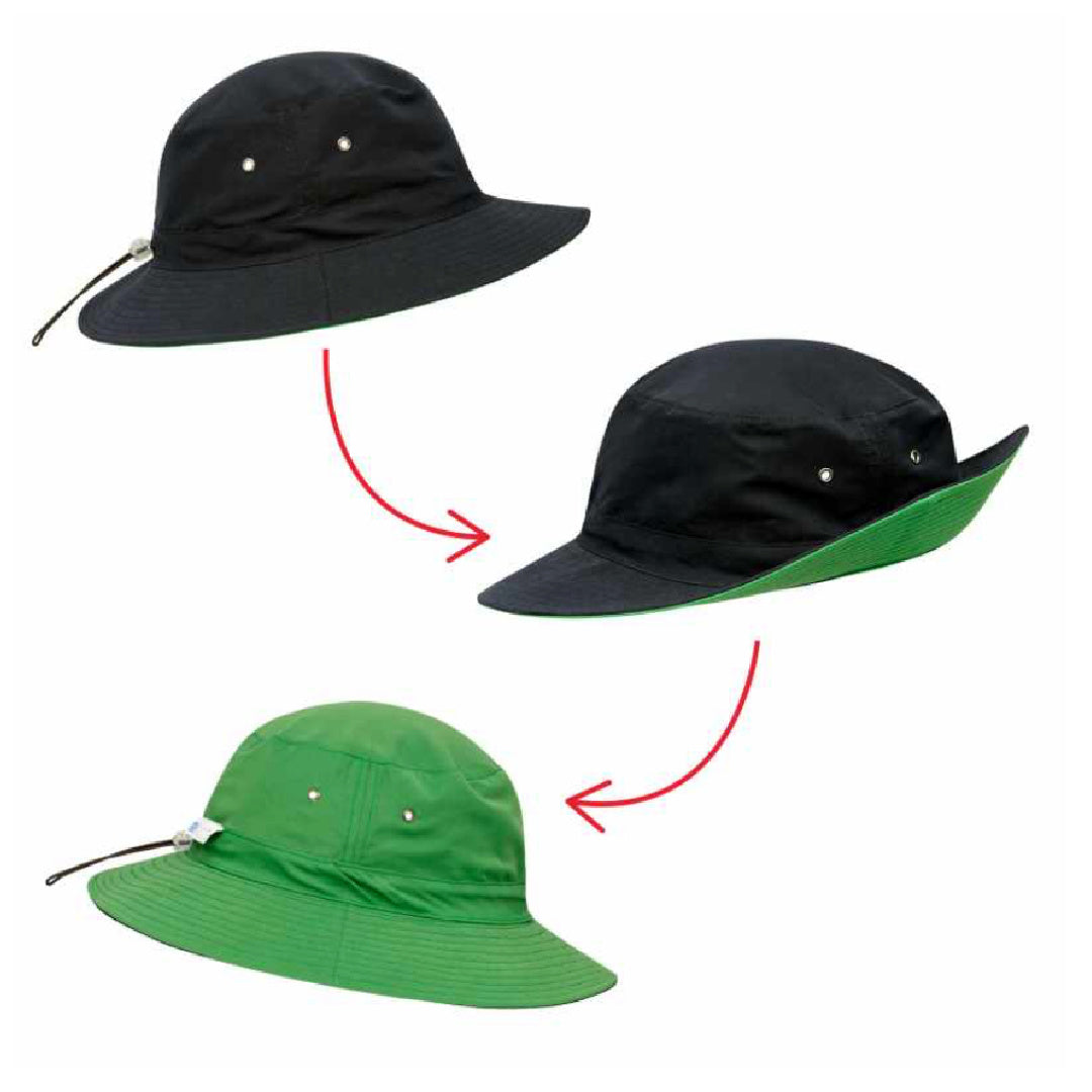 ALLIGATOR CREEK STATE SCHOOL REVERSIBLE HOUSE HAT - GREEN GATORS