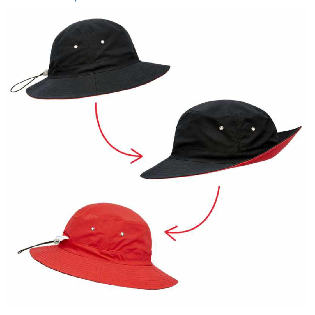 ALLIGATOR CREEK STATE SCHOOL REVERSIBLE HOUSE HAT - REDBACKS
