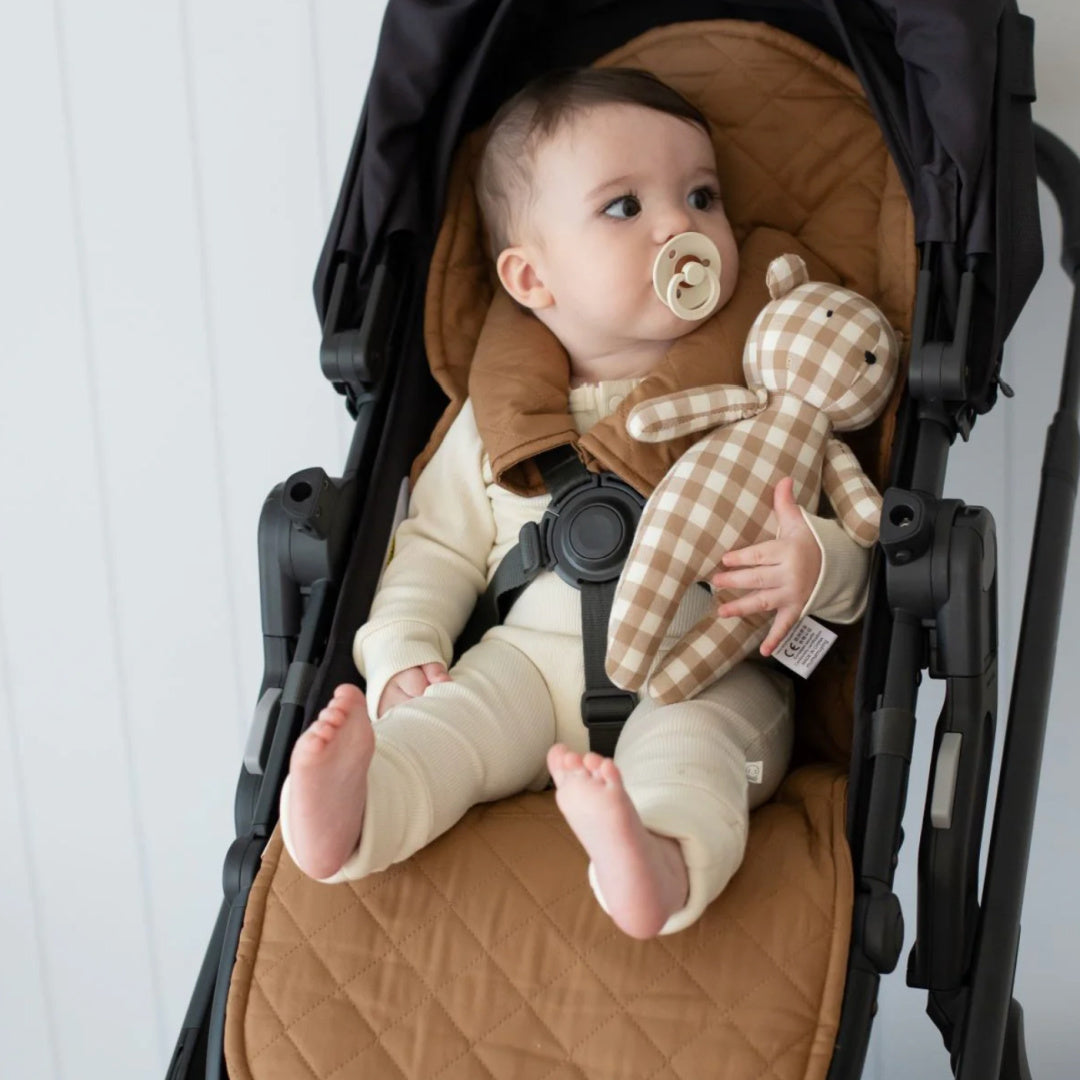 BAMBELLA DESIGNS UNIVERSAL PRAM LINER - CHESTNUT