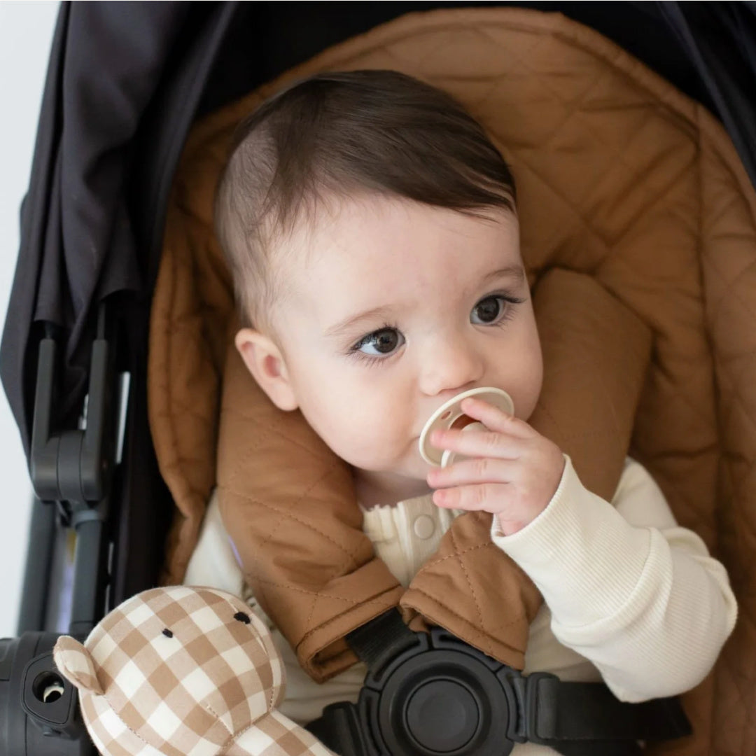 BAMBELLA DESIGNS UNIVERSAL PRAM LINER - CHESTNUT