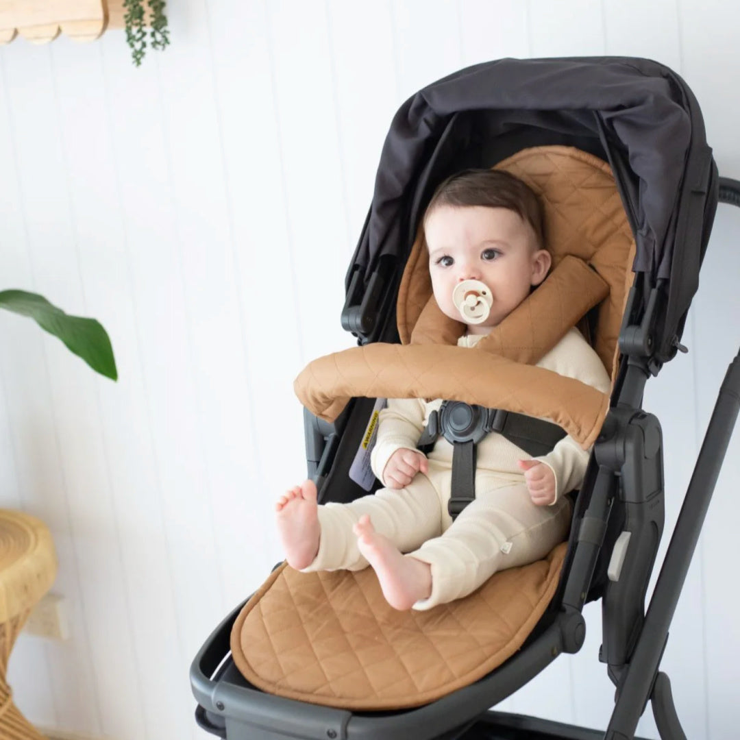 BAMBELLA DESIGNS UNIVERSAL PRAM LINER - CHESTNUT
