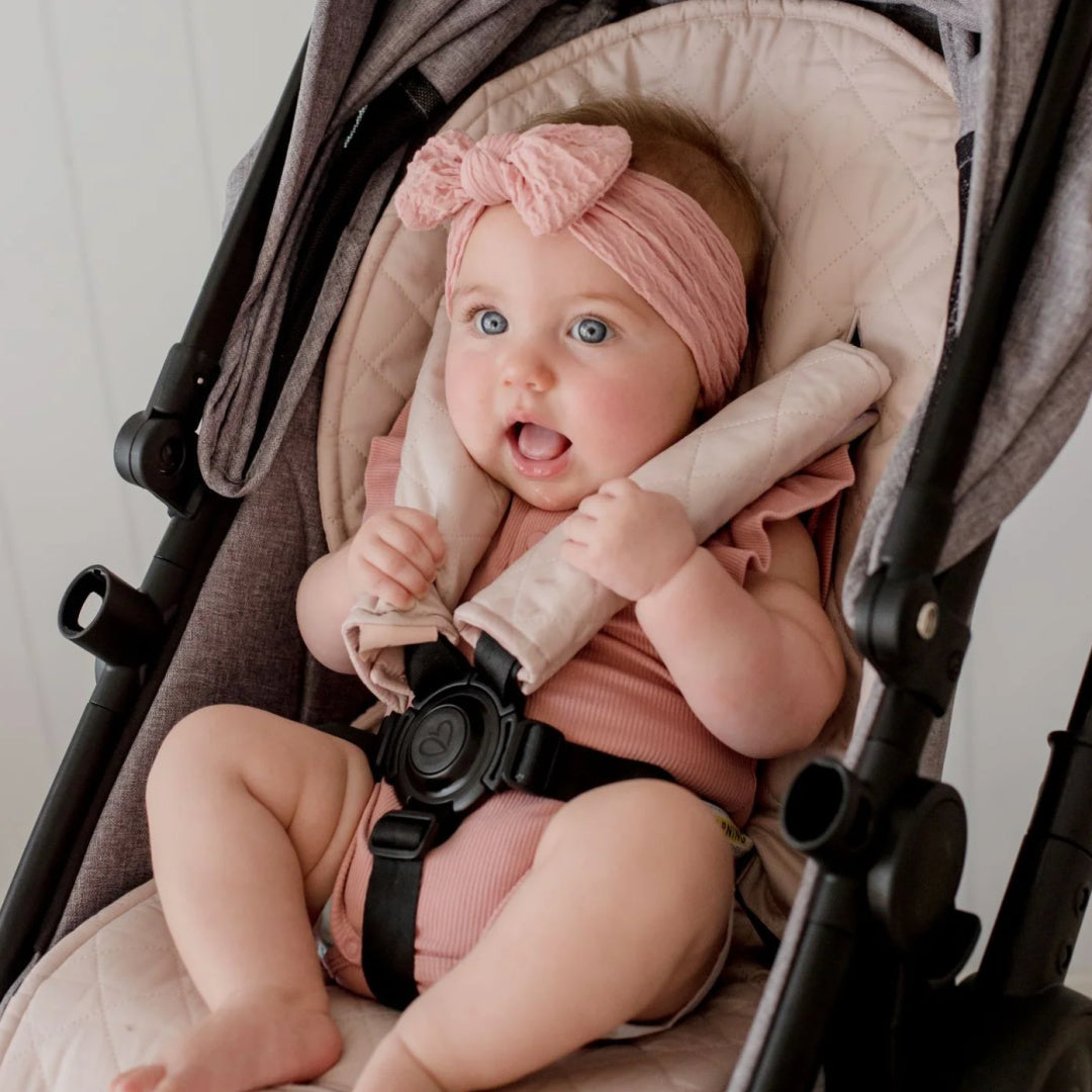 BAMBELLA DESIGNS UNIVERSAL PRAM LINER - LULLABY PINK