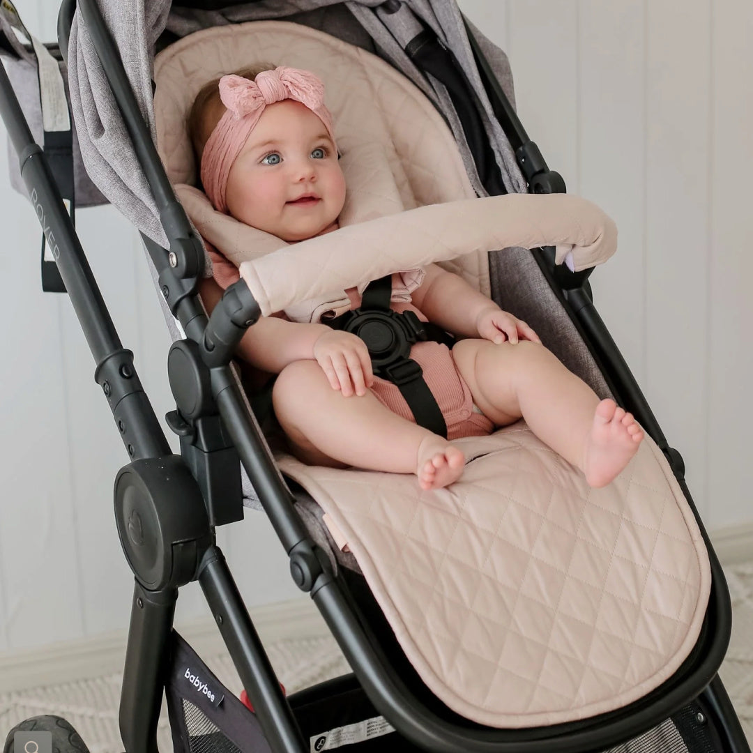 BAMBELLA DESIGNS UNIVERSAL PRAM LINER - LULLABY PINK