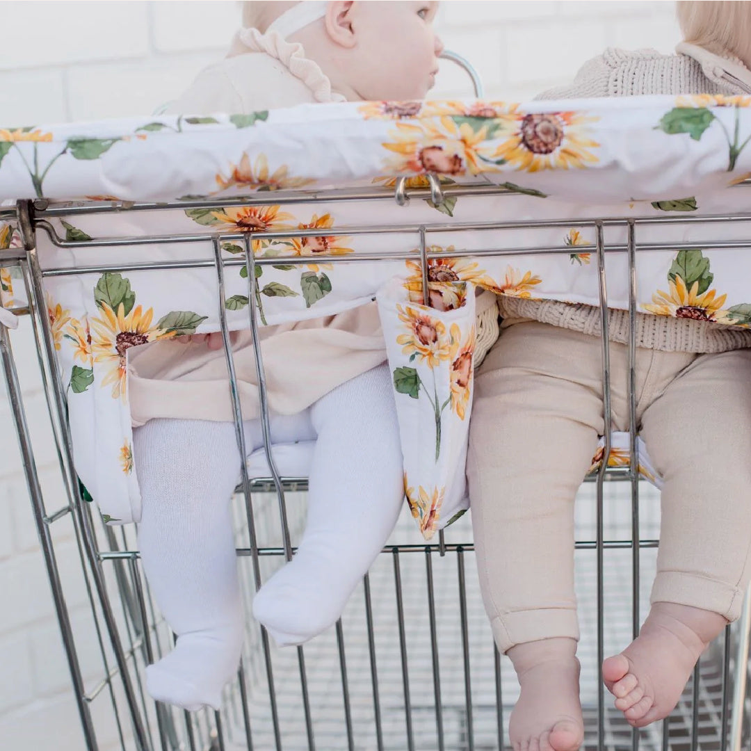 BAMBELLA DESIGNS UNIVERSAL PADDED TROLLEY LINER - SUNNY DAYS