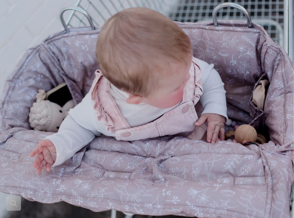 BAMBELLA DESIGNS UNIVERSAL PADDED TROLLEY LINER - BEE KIND