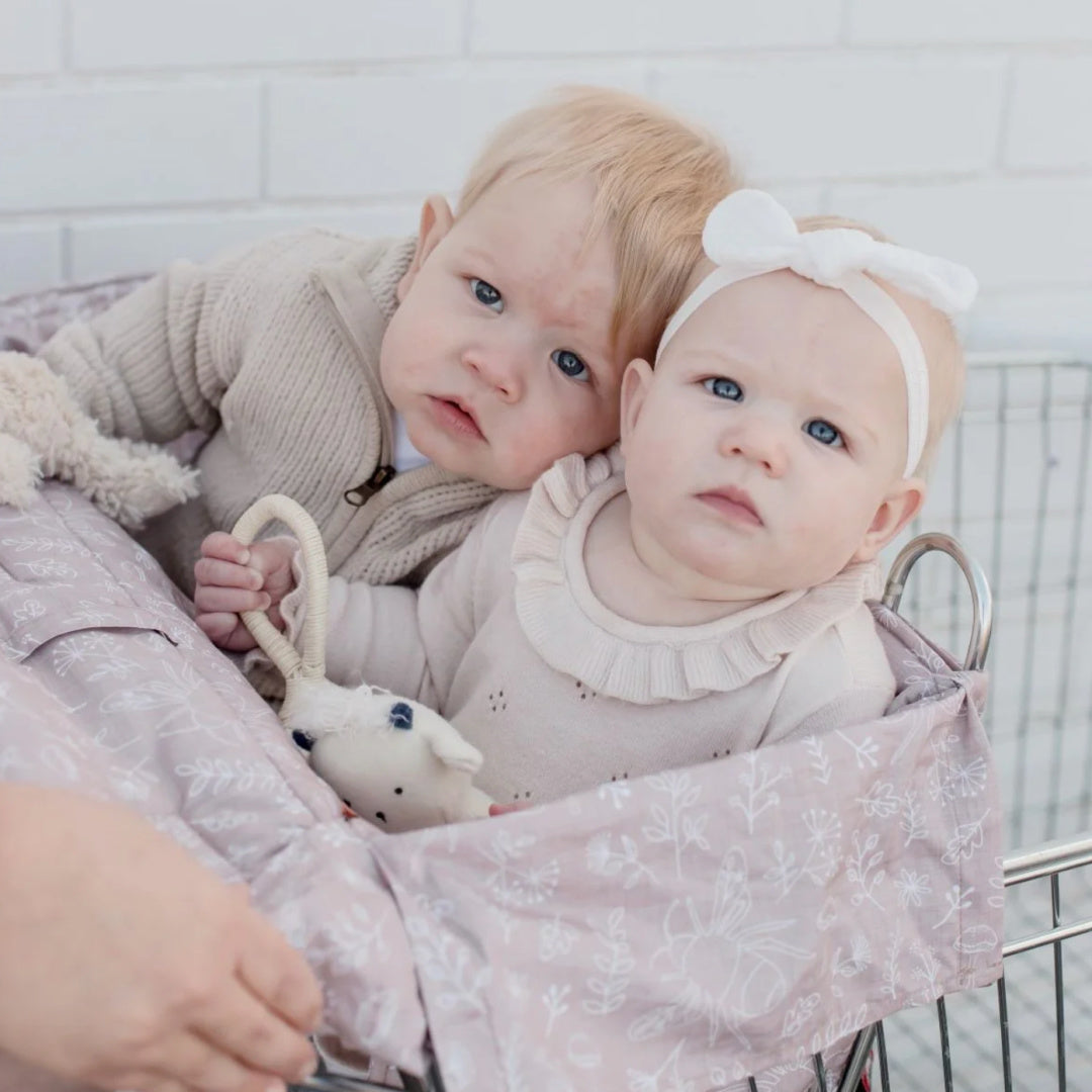 BAMBELLA DESIGNS UNIVERSAL PADDED TROLLEY LINER - BEE KIND