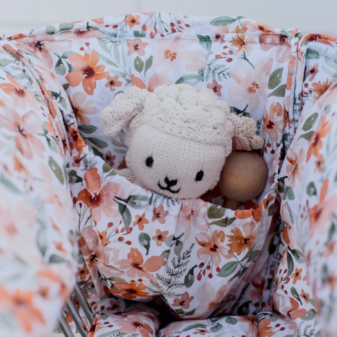 BAMBELLA DESIGNS UNIVERSAL PADDED TROLLEY LINER - BLOOM