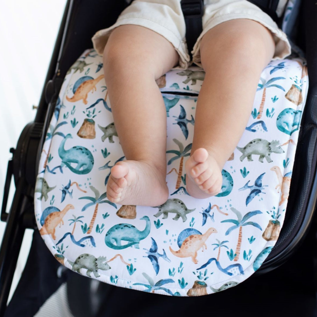 BAMBELLA DESIGNS UNIVERSAL PRAM LINER - WILD DINOSAURS