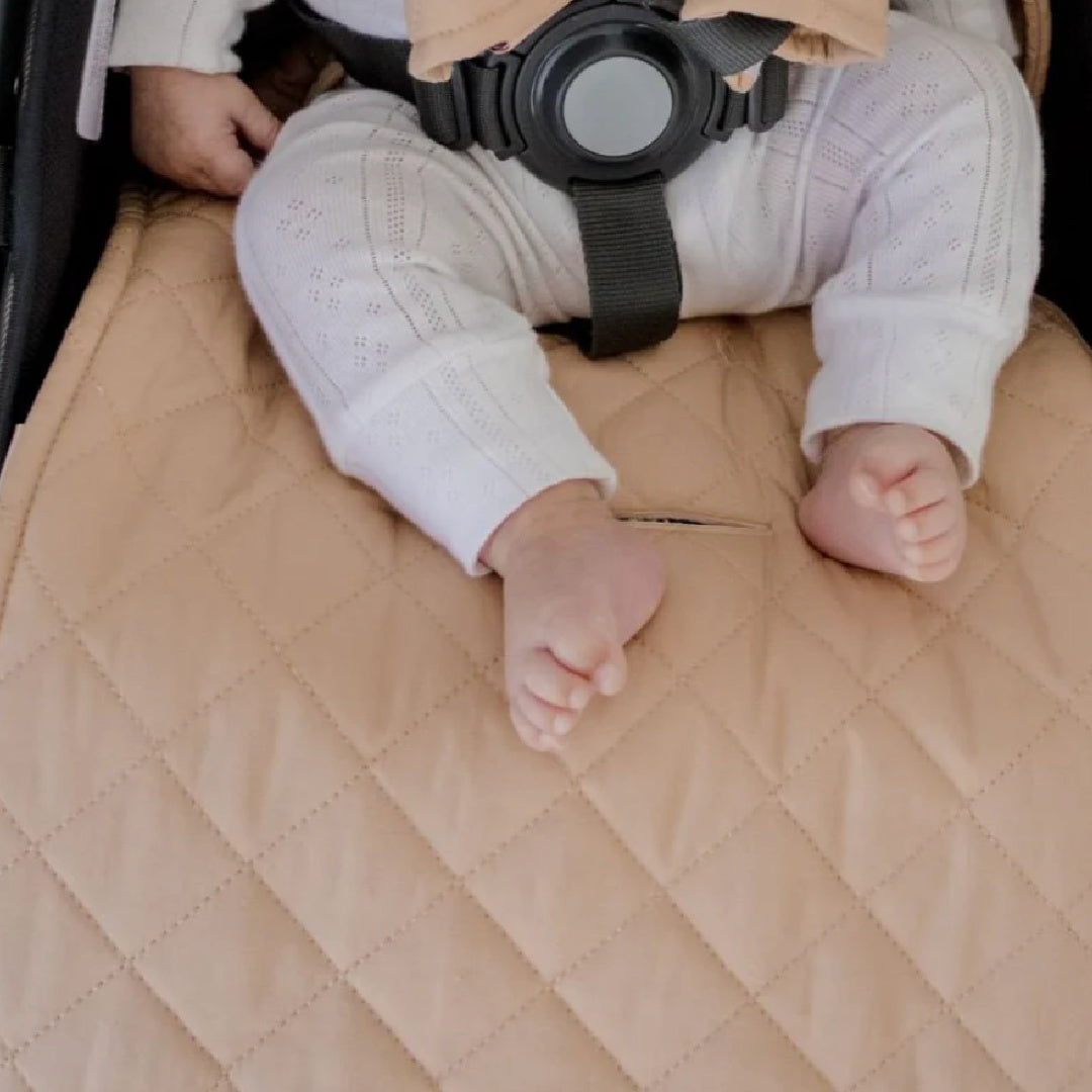 BAMBELLA DESIGNS UNIVERSAL PRAM LINER - NUDE