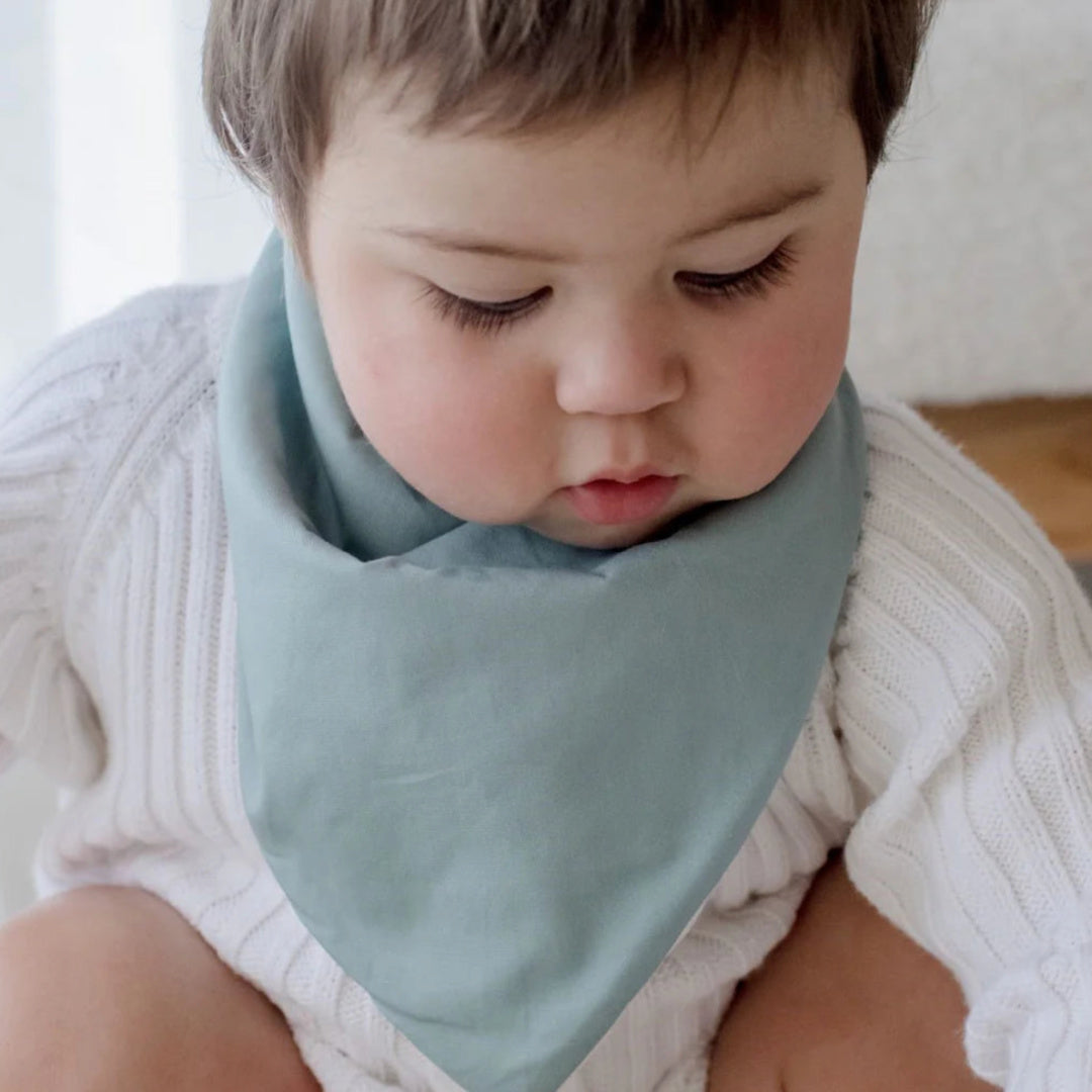 BAMBELLA DESIGNS BANDANA BIBS 2 PACK | BOTANICAL &amp; LAGOON