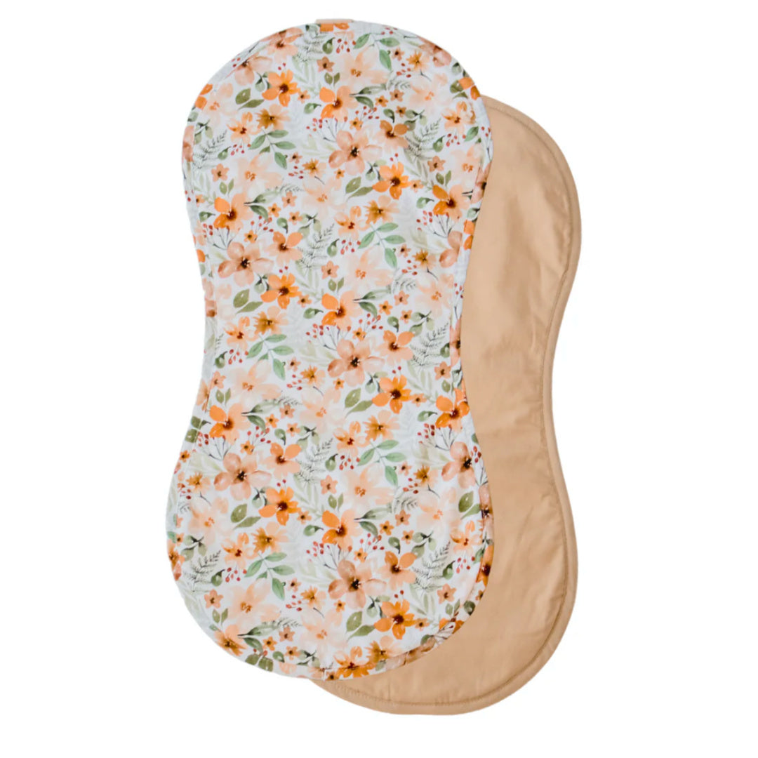 BAMBELLA DESIGNS BURP CLOTH 2 PACK | BLOOM &amp; NUDE