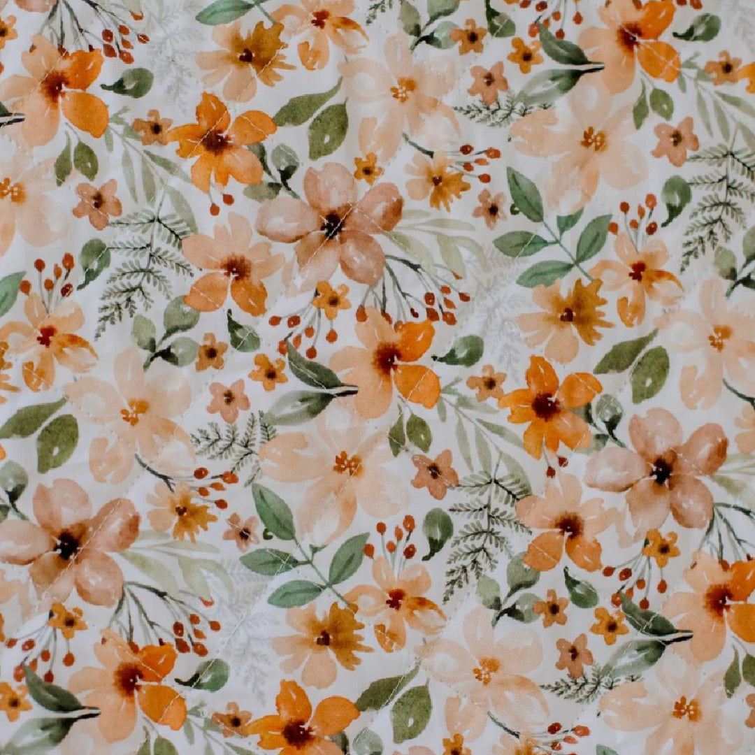 BAMBELLA DESIGNS WATERPROOF COT SHEET  | BLOOM