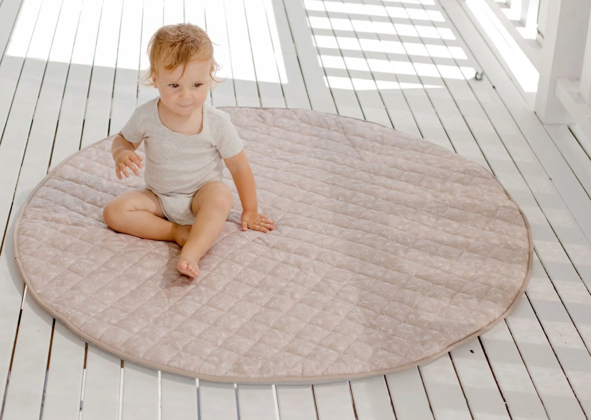 BAMBELLA DESIGNS *NEW* WATERPROOF PADDED PLAY MAT - BEE KIND
