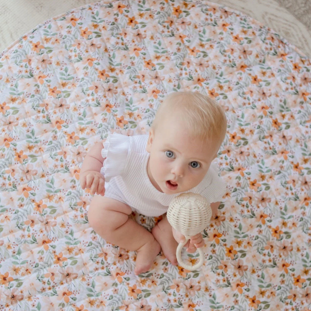 BAMBELLA DESIGNS *NEW* WATERPROOF PADDED PLAY MAT - BLOOM