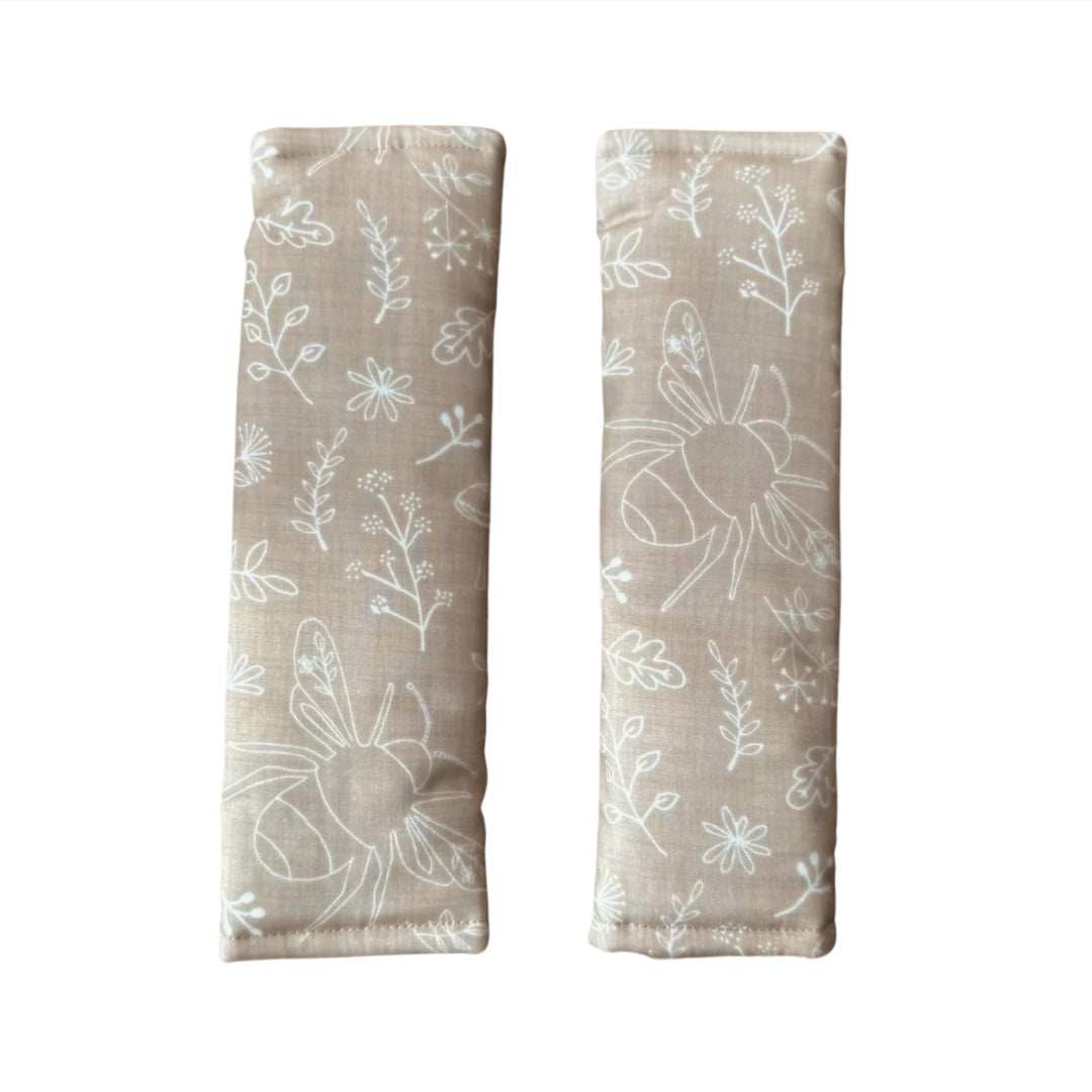 BAMBELLA DESIGNS PRAM HARNESS COVER - BEE KIND