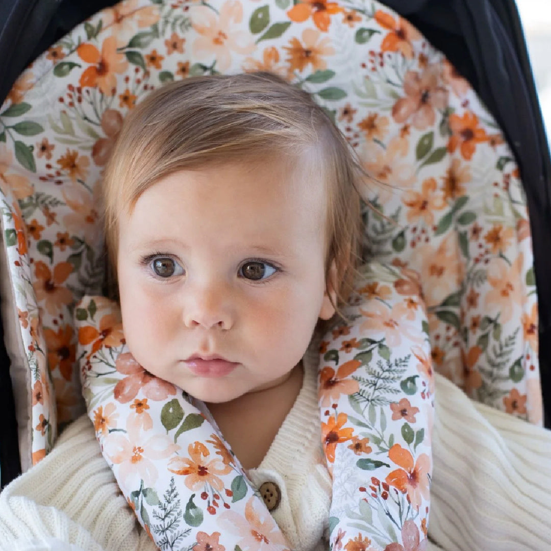 BAMBELLA DESIGNS PRAM HARNESS COVER - BLOOM