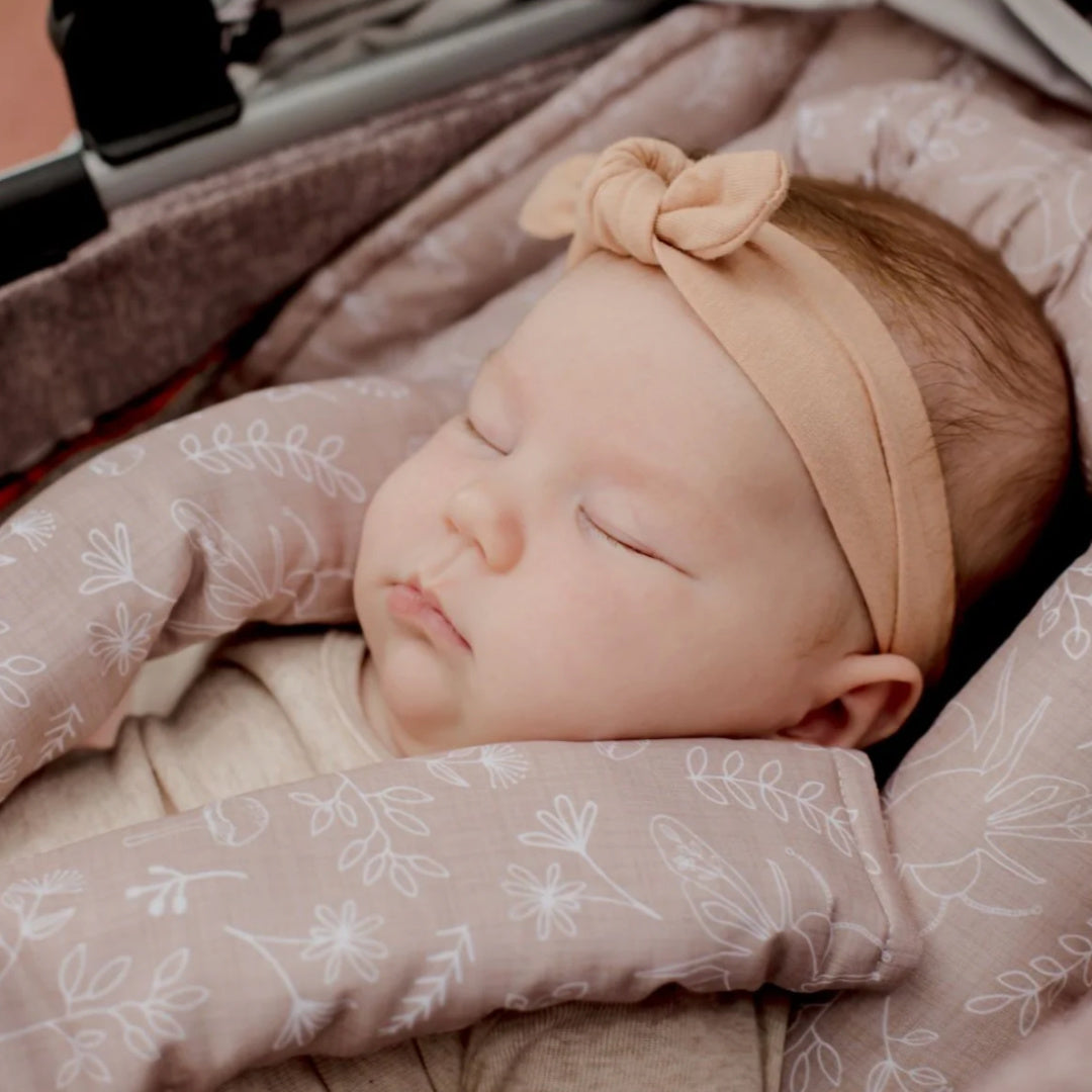 BAMBELLA DESIGNS PRAM HARNESS COVER - BEE KIND