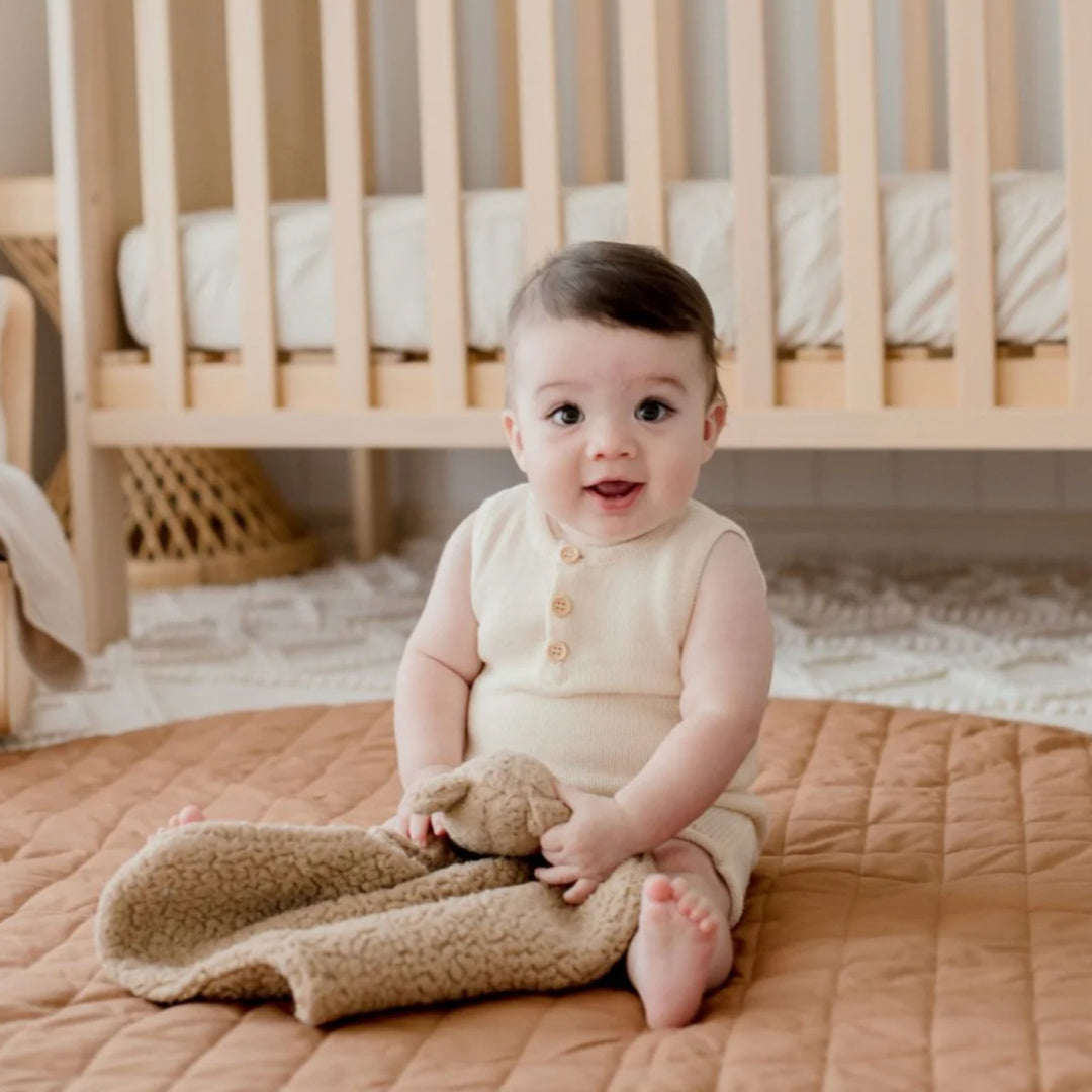 BAMBELLA DESIGNS *NEW* WATERPROOF PADDED PLAY MAT - CHESTNUT