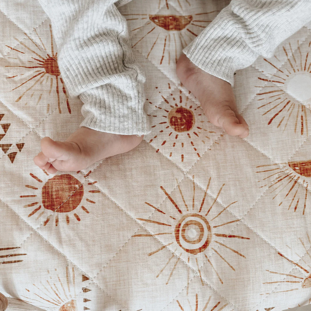 BAMBELLA DESIGNS *NEW* WATERPROOF PADDED PLAY MAT - BOHEMIAN SUNSHINE