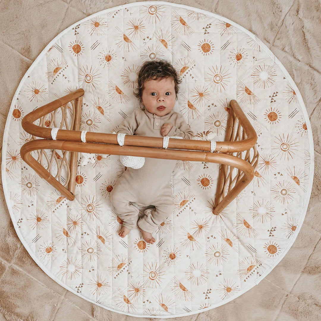 BAMBELLA DESIGNS *NEW* WATERPROOF PADDED PLAY MAT - BOHEMIAN SUNSHINE