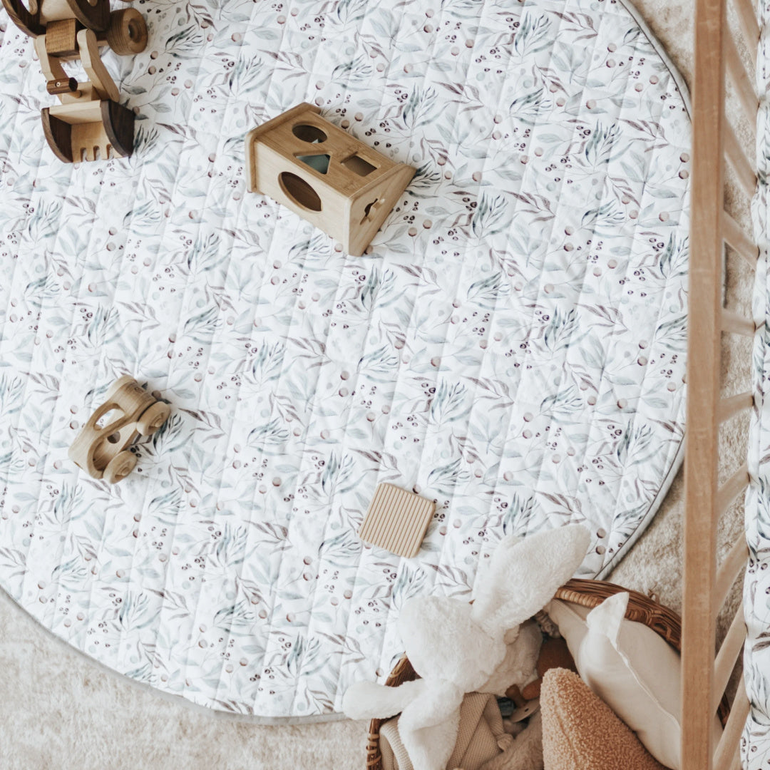 BAMBELLA DESIGNS *NEW* WATERPROOF PADDED PLAY MAT - BOTANICAL