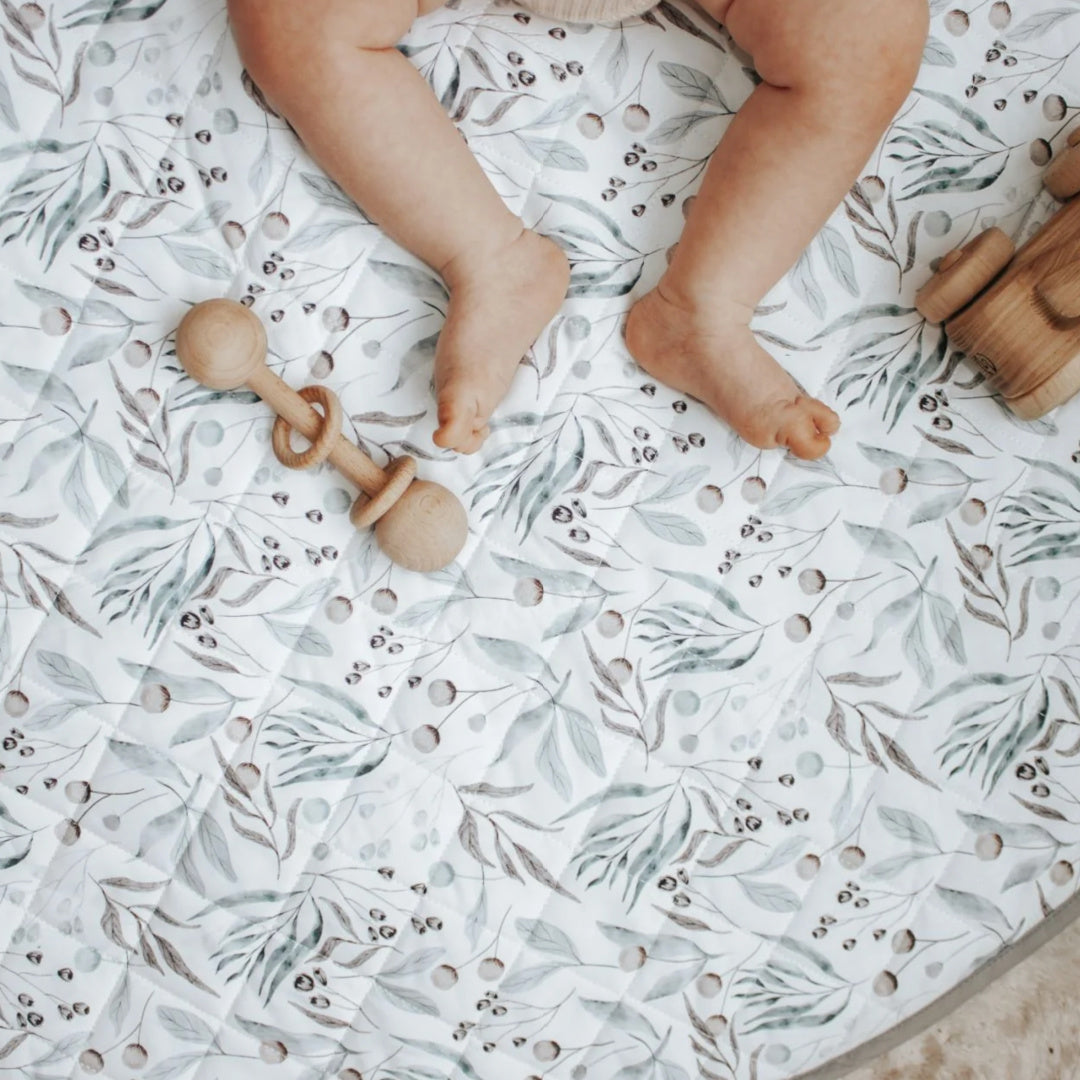 BAMBELLA DESIGNS *NEW* WATERPROOF PADDED PLAY MAT - BOTANICAL