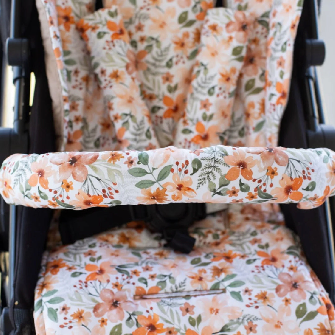 BAMBELLA DESIGNS PRAM BAR COVER - BLOOM