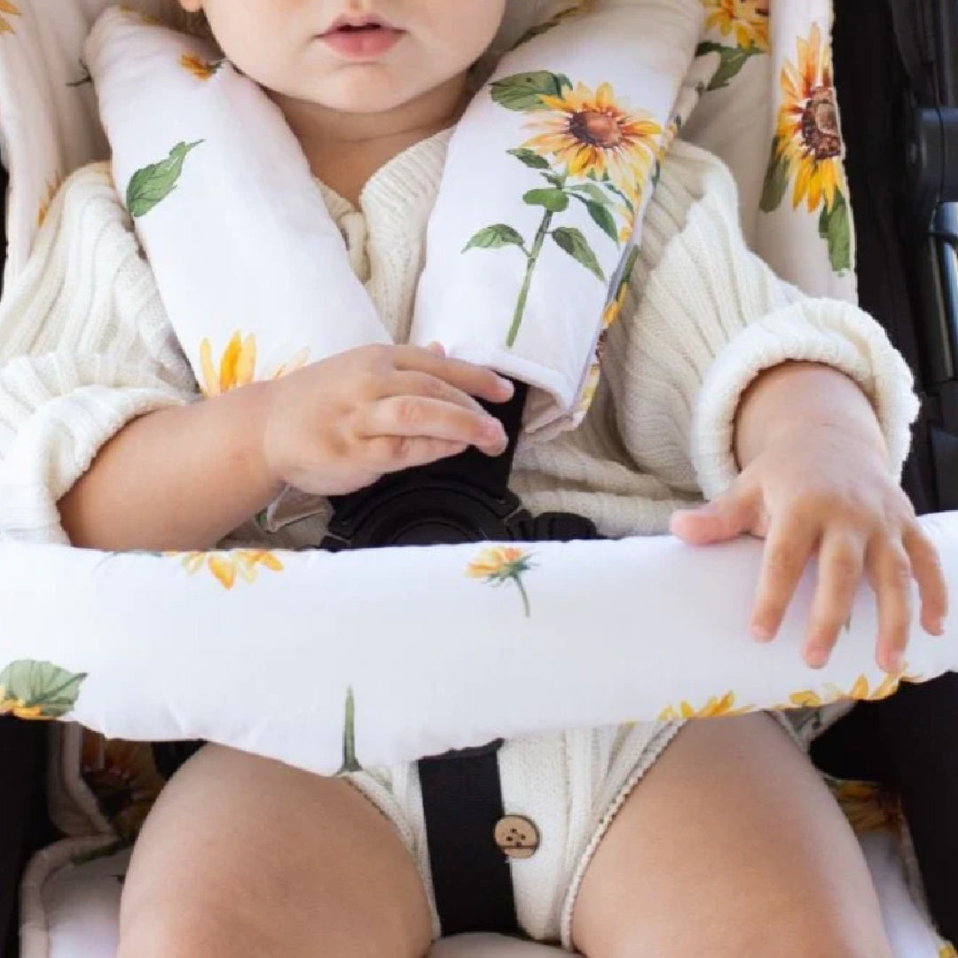 BAMBELLA DESIGNS PRAM BAR COVER - SUNNY DAYS