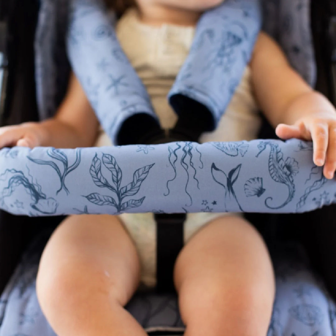 BAMBELLA DESIGNS PRAM BAR COVER - UNDER THE SEA