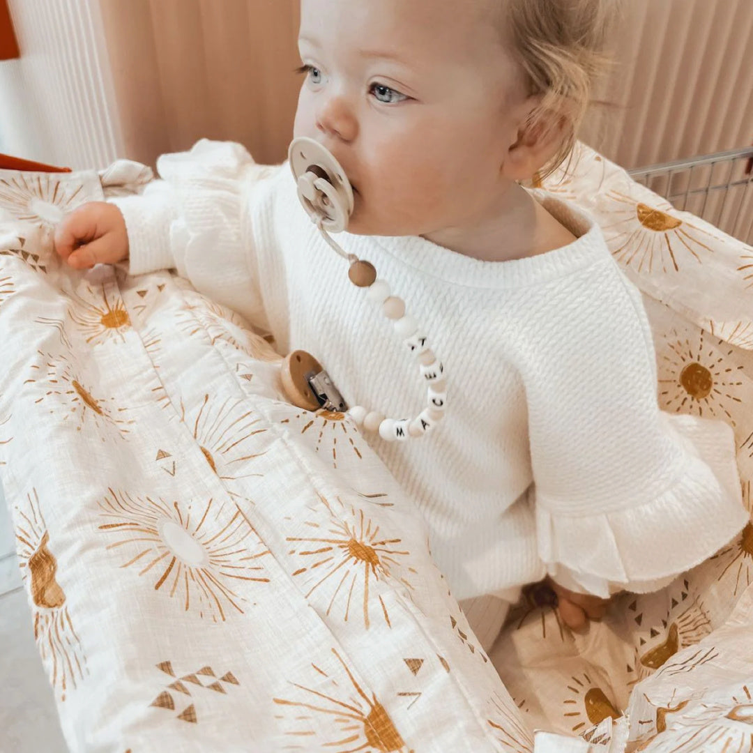 BAMBELLA DESIGNS UNIVERSAL PADDED TROLLEY LINER - BOHEMIAN SUNSHINE