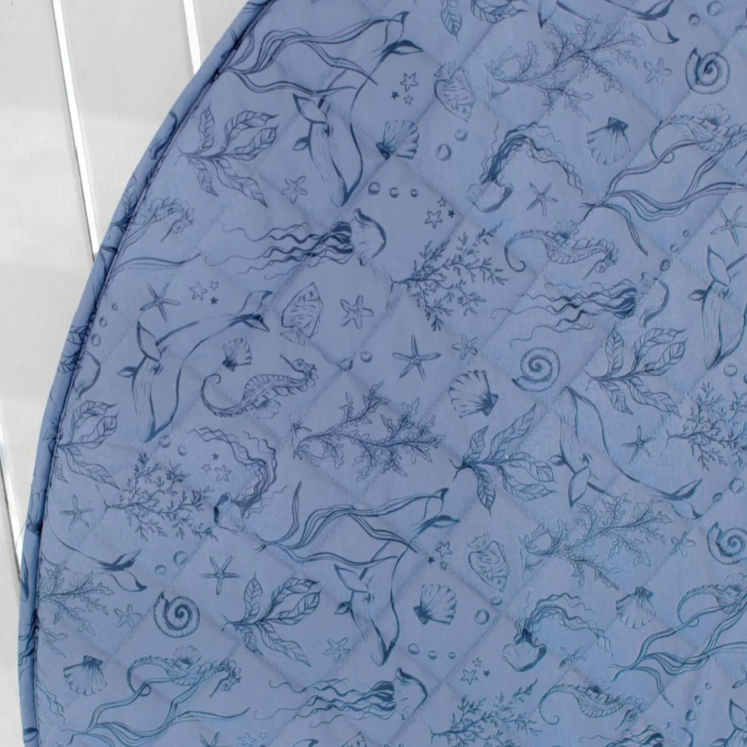 BAMBELLA DESIGNS *NEW* WATERPROOF PADDED PLAY MAT - UNDER THE SEA