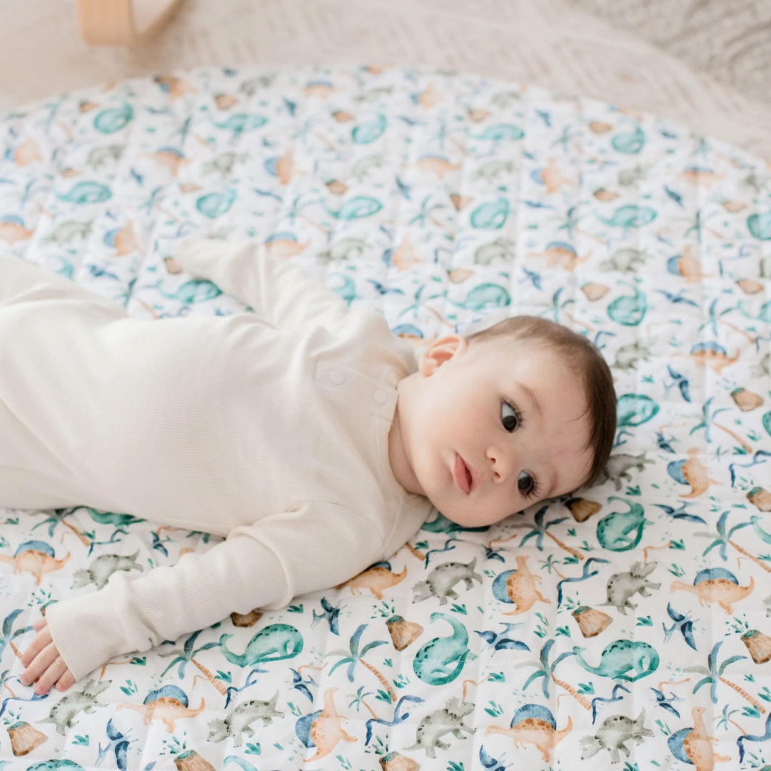BAMBELLA DESIGNS *NEW* WATERPROOF PADDED PLAY MAT - WILD DINOSAURS