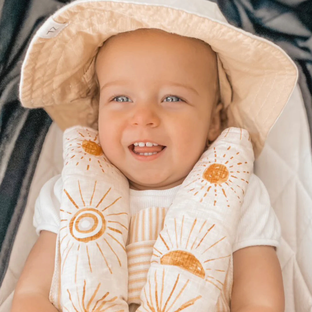 BAMBELLA DESIGNS PRAM HARNESS COVER - BOHEMIAN SUNSHINE