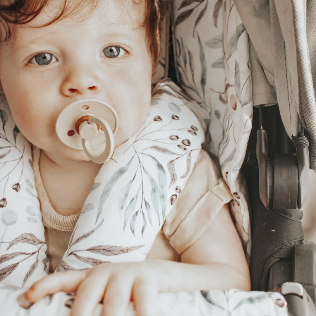 BAMBELLA DESIGNS PRAM HARNESS COVER - BOTANICAL