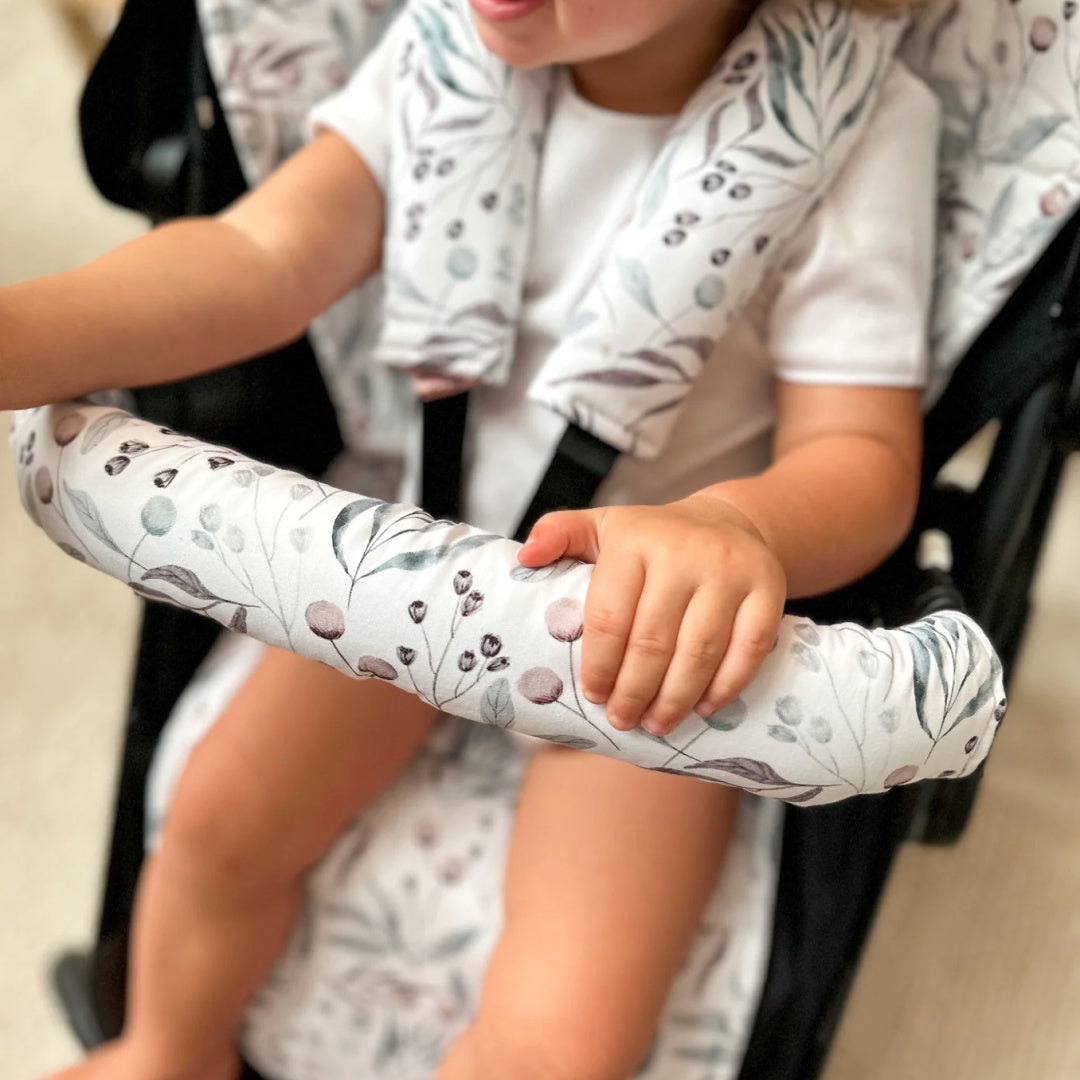 BAMBELLA DESIGNS PRAM BAR COVER - BOTANICAL