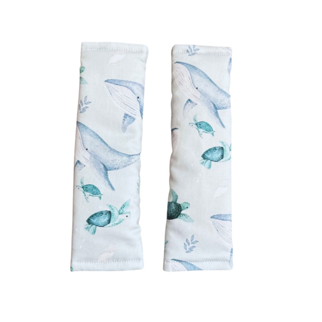 BAMBELLA DESIGNS PRAM HARNESS COVER - TURTLE BAY