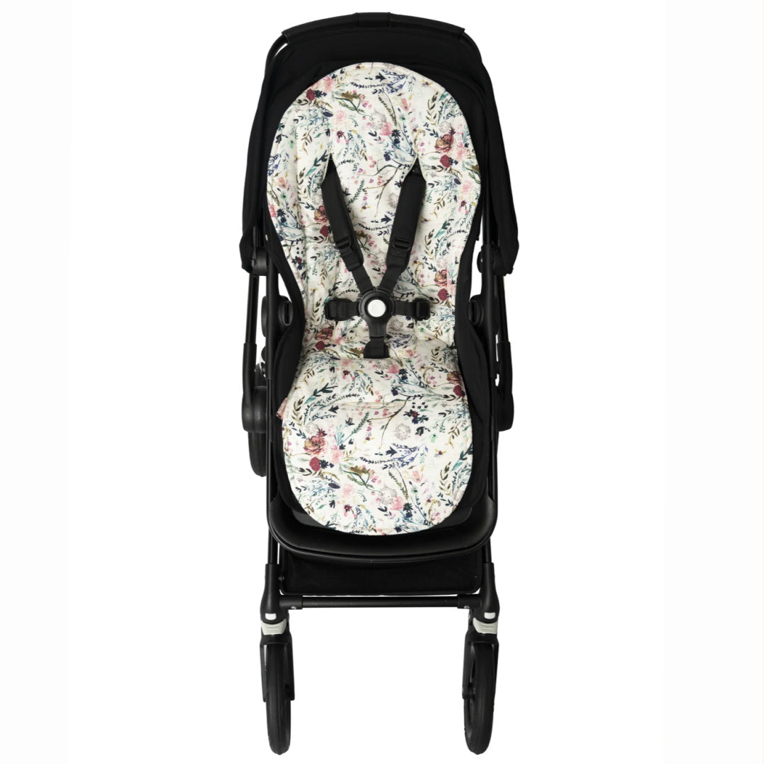 BAMBELLA DESIGNS UNIVERSAL PRAM LINER - WILDFLOWERS