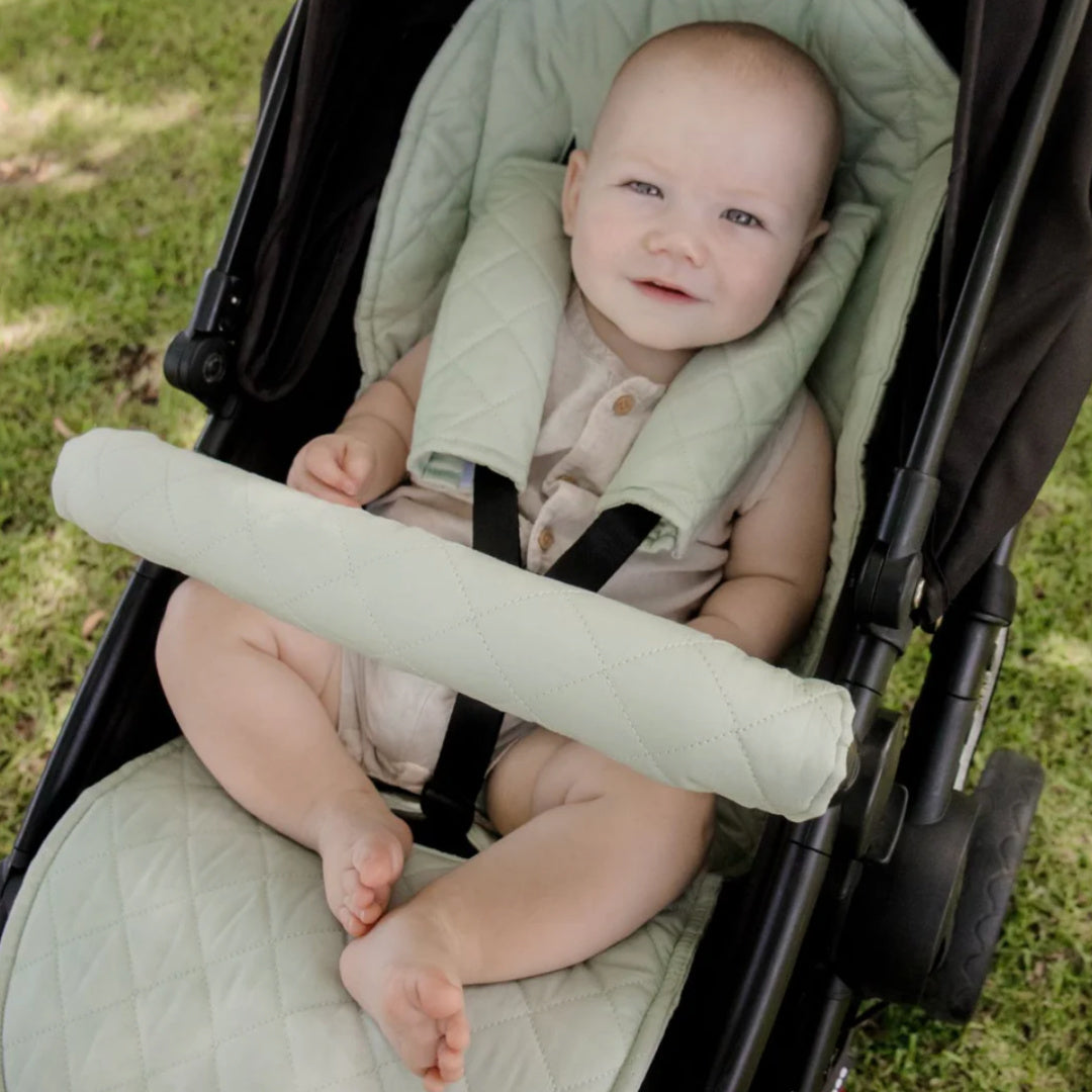 BAMBELLA DESIGNS UNIVERSAL PRAM LINER - FERN