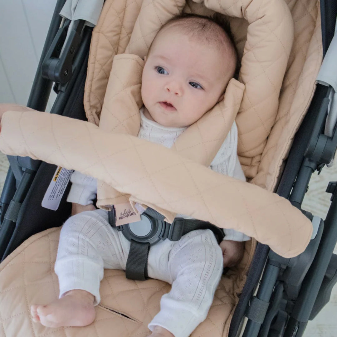 BAMBELLA DESIGNS UNIVERSAL PRAM LINER - NUDE