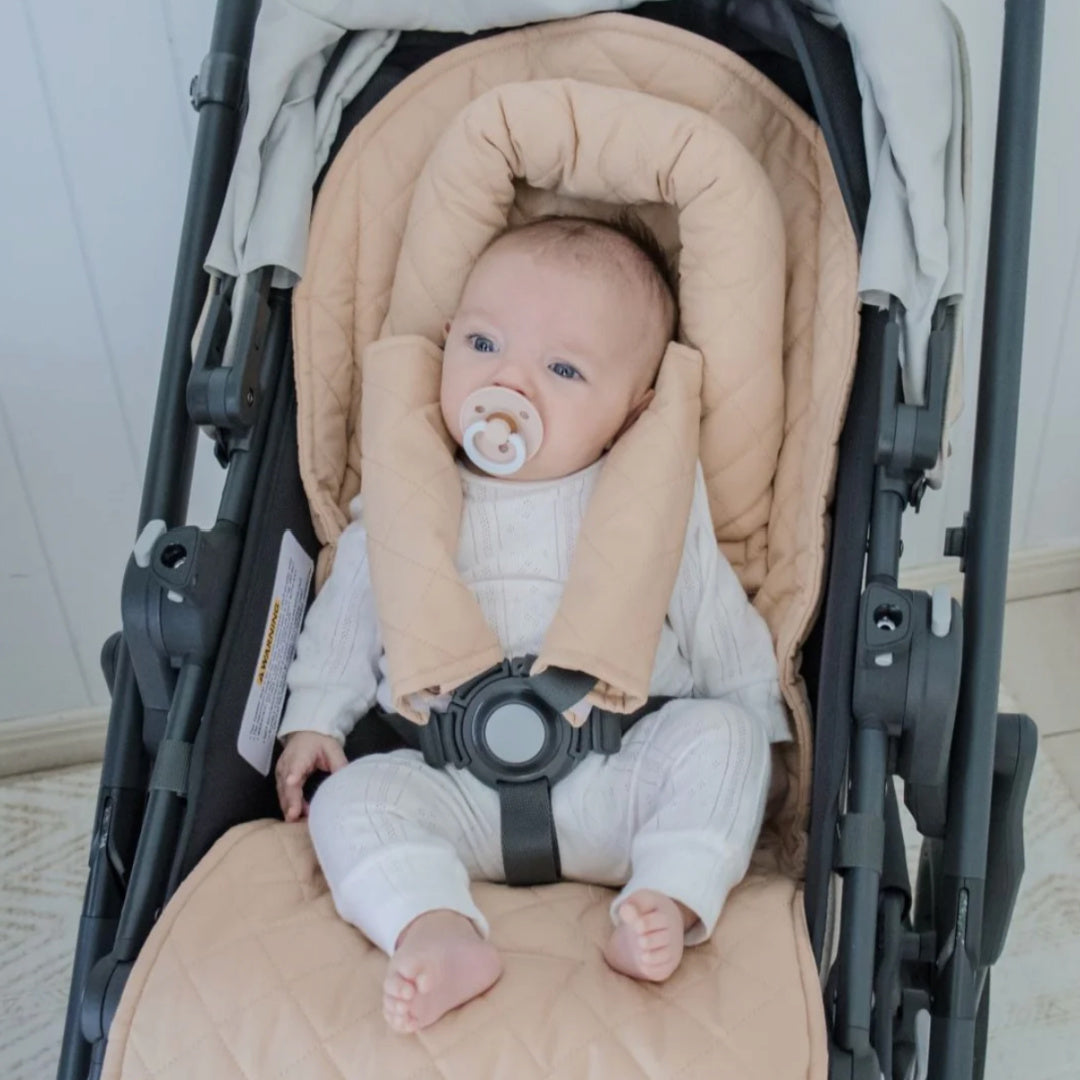 BAMBELLA DESIGNS UNIVERSAL PRAM LINER - NUDE
