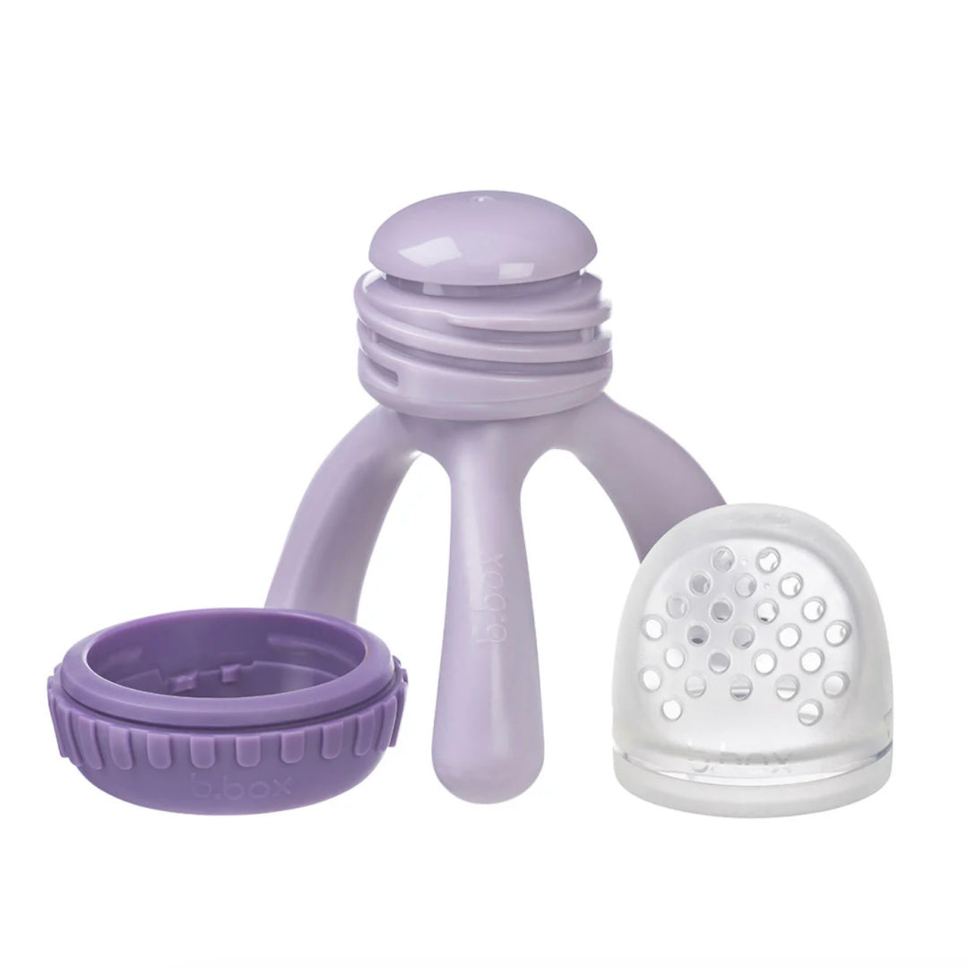 B.BOX SILICONE FRESH FOOD FEEDER - PEONY