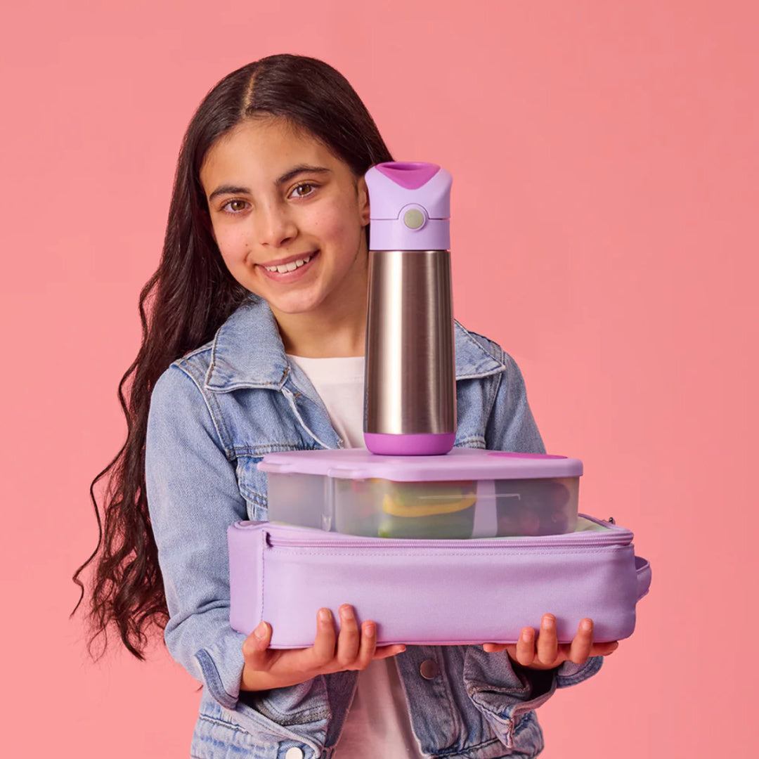 B.BOX INSULATED DRINK BOTTLE 500ML - SUGAR PLUM